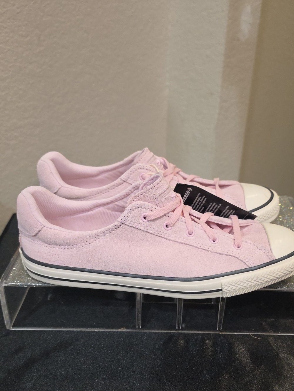 Converse Chuck Taylor All Star Dainty Lucky Tonal Suede Sneakers-New Found Bloom - Picture 8 of 11